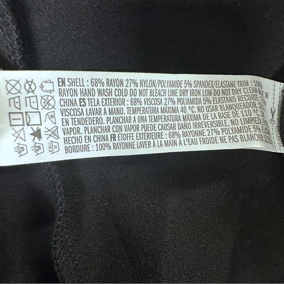 Forever 21 Mini Dress Fringe Size S Black Boho Western Sleeveless cowgirl NWT - Picture 12 of 13